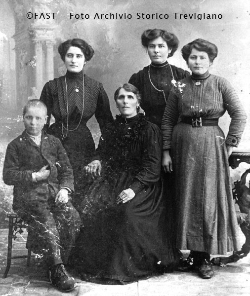 Famiglia Reginato, foto di gruppo